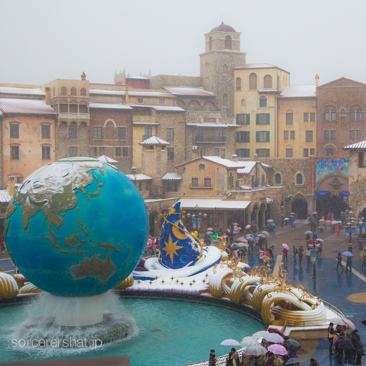 まるで別世界 雪降るディズニーリゾートの風景を観てきました Yoshi Travel Photography