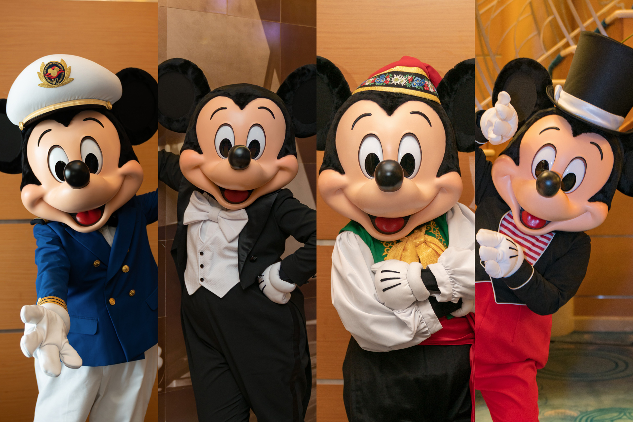 ディズニークルーズラインDCL25周年キャプテンミッキーカチューシャ